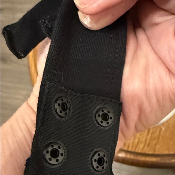 Guess Black Lace-Up Bodysuit Size Large - Picture 6 of 11